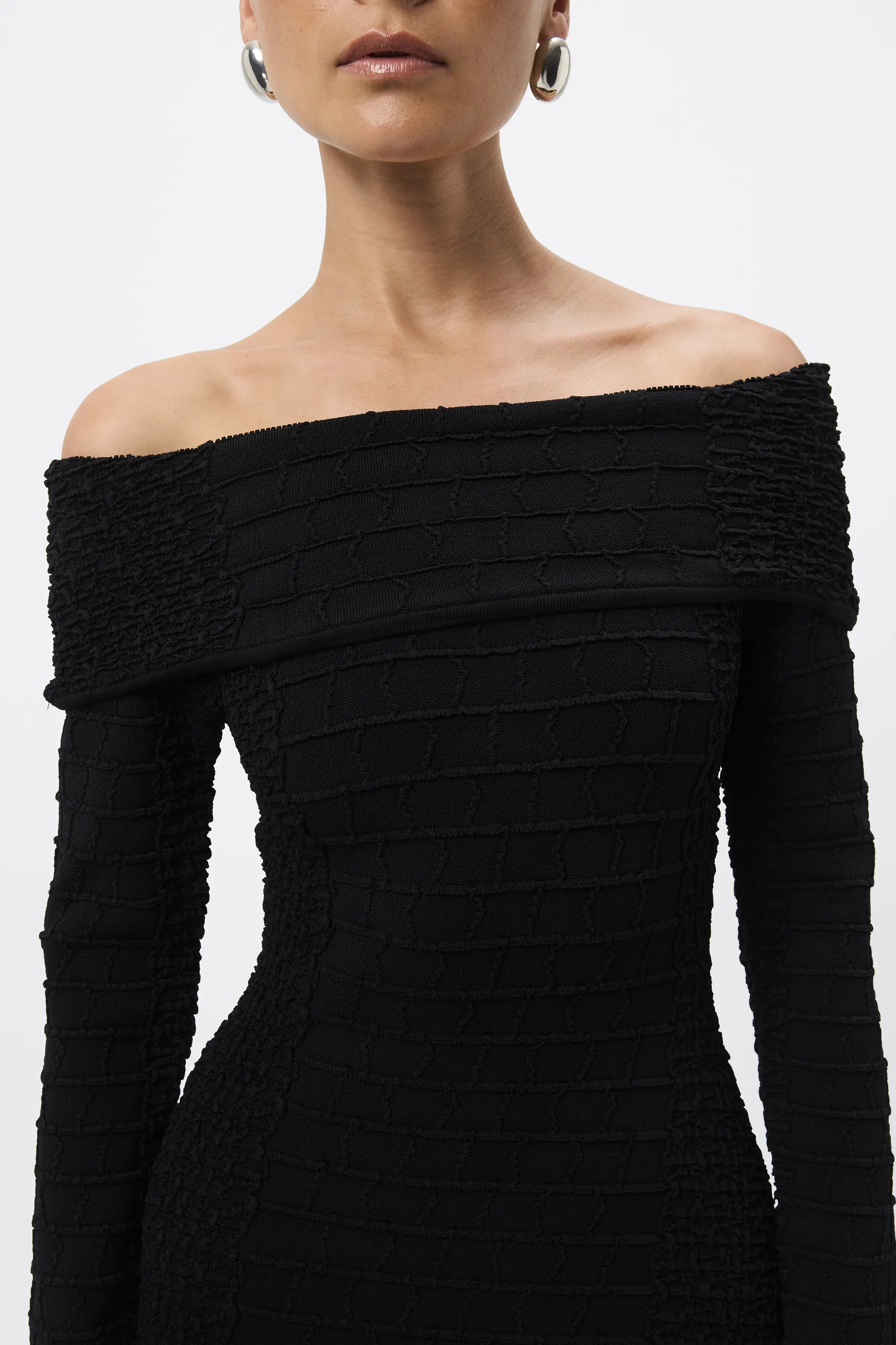 Carter Knit Midi Dress - Image 3