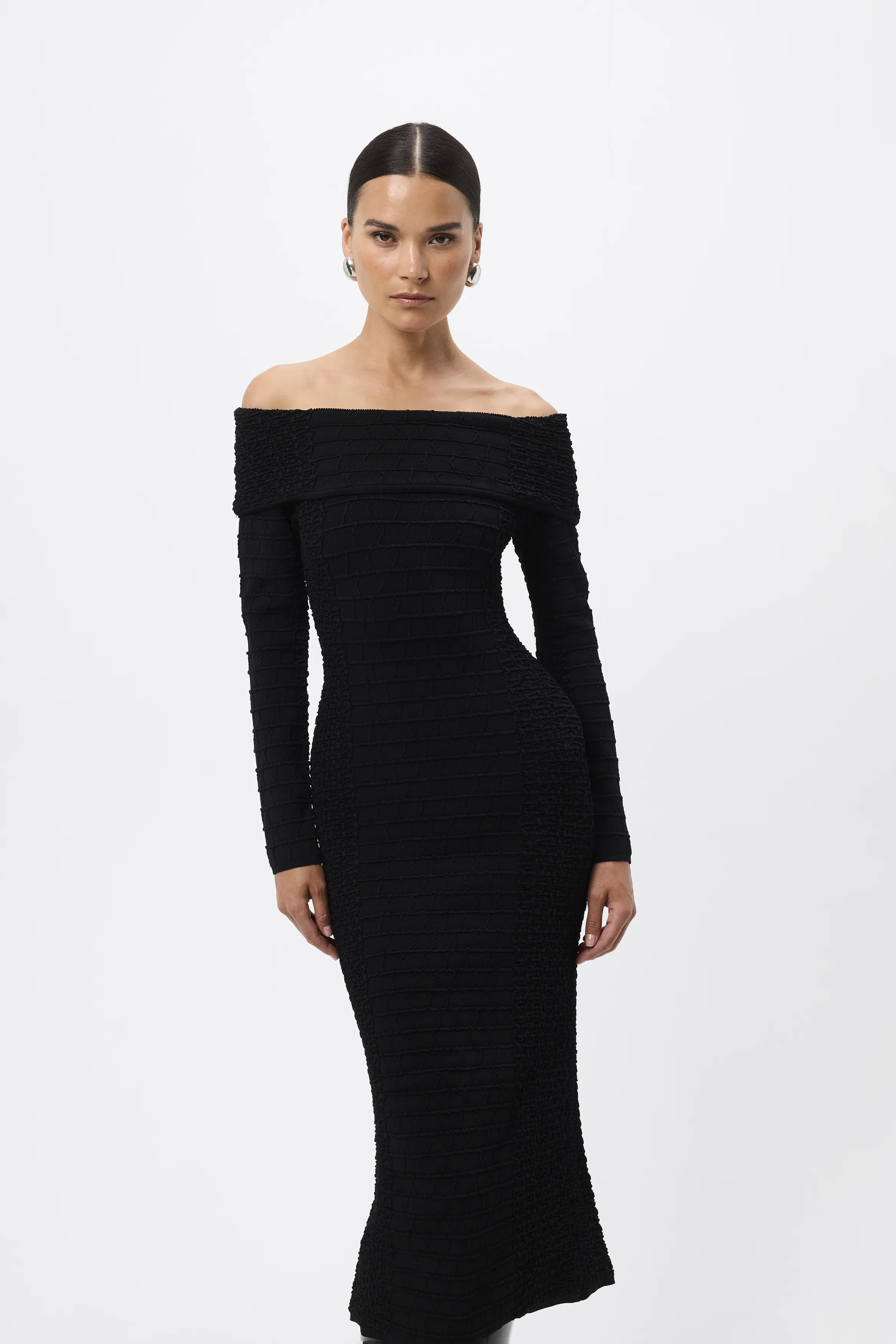Carter Knit Midi Dress - Image 4