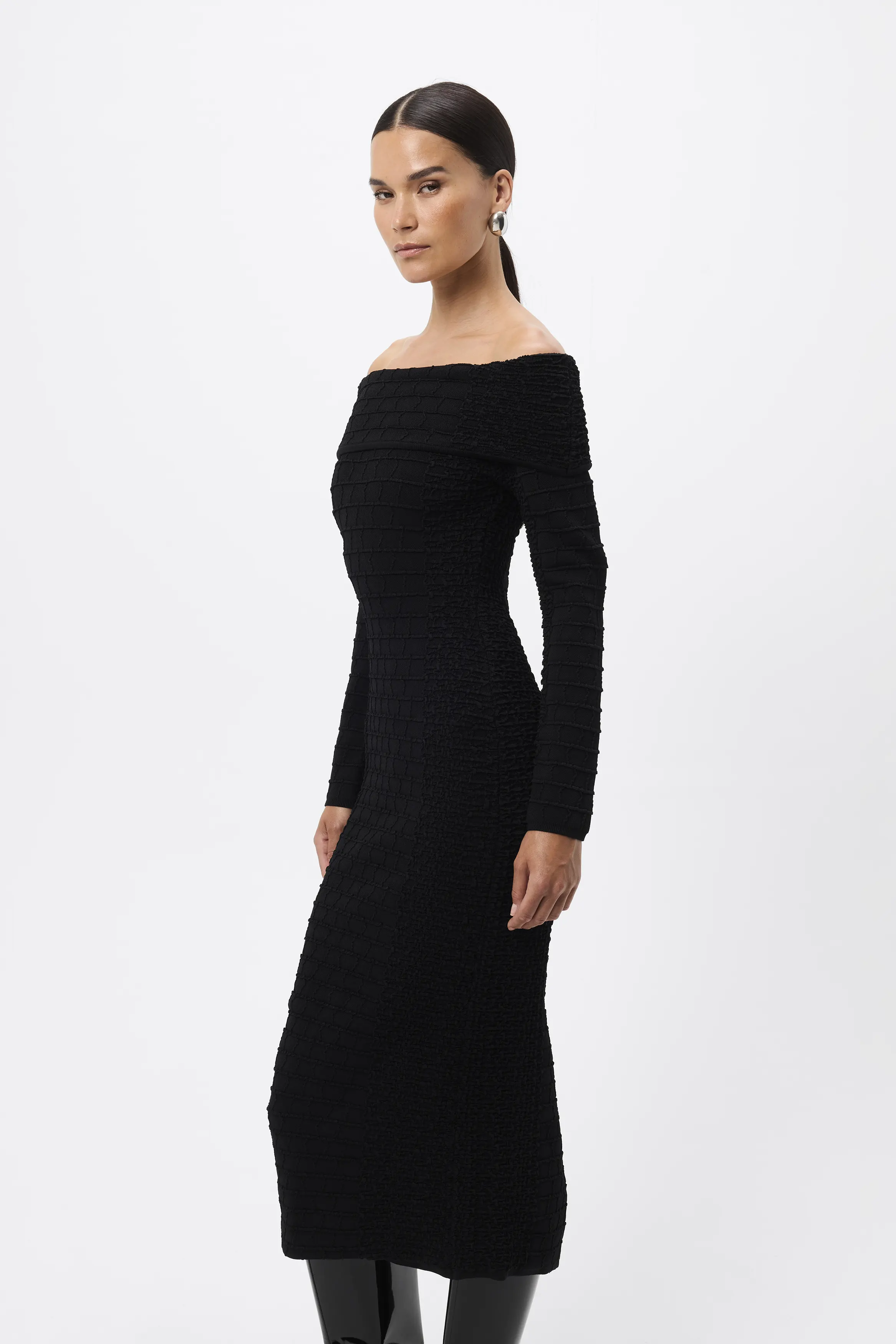 Carter Knit Midi Dress - Image 6