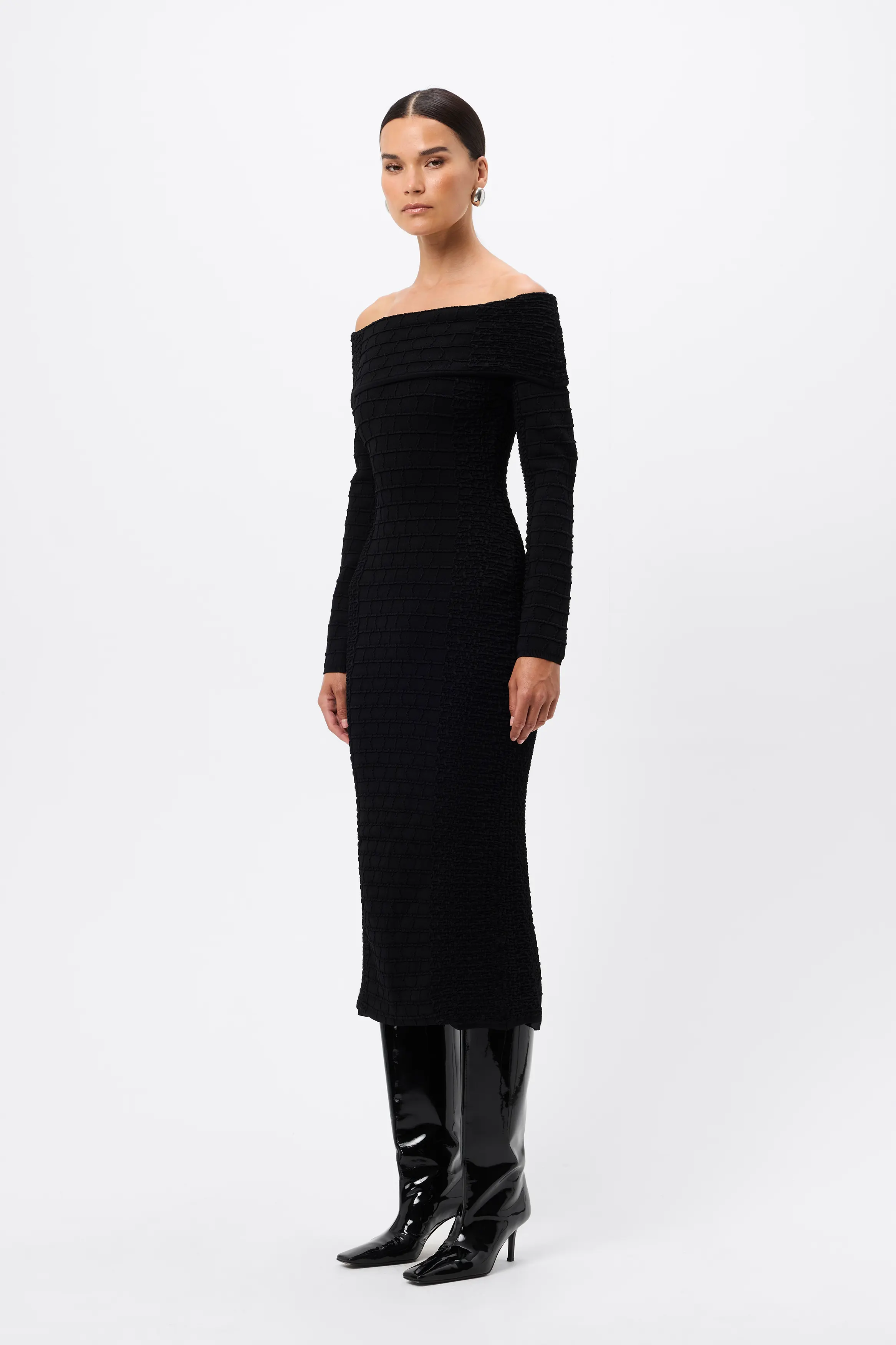Carter Knit Midi Dress - Image 7