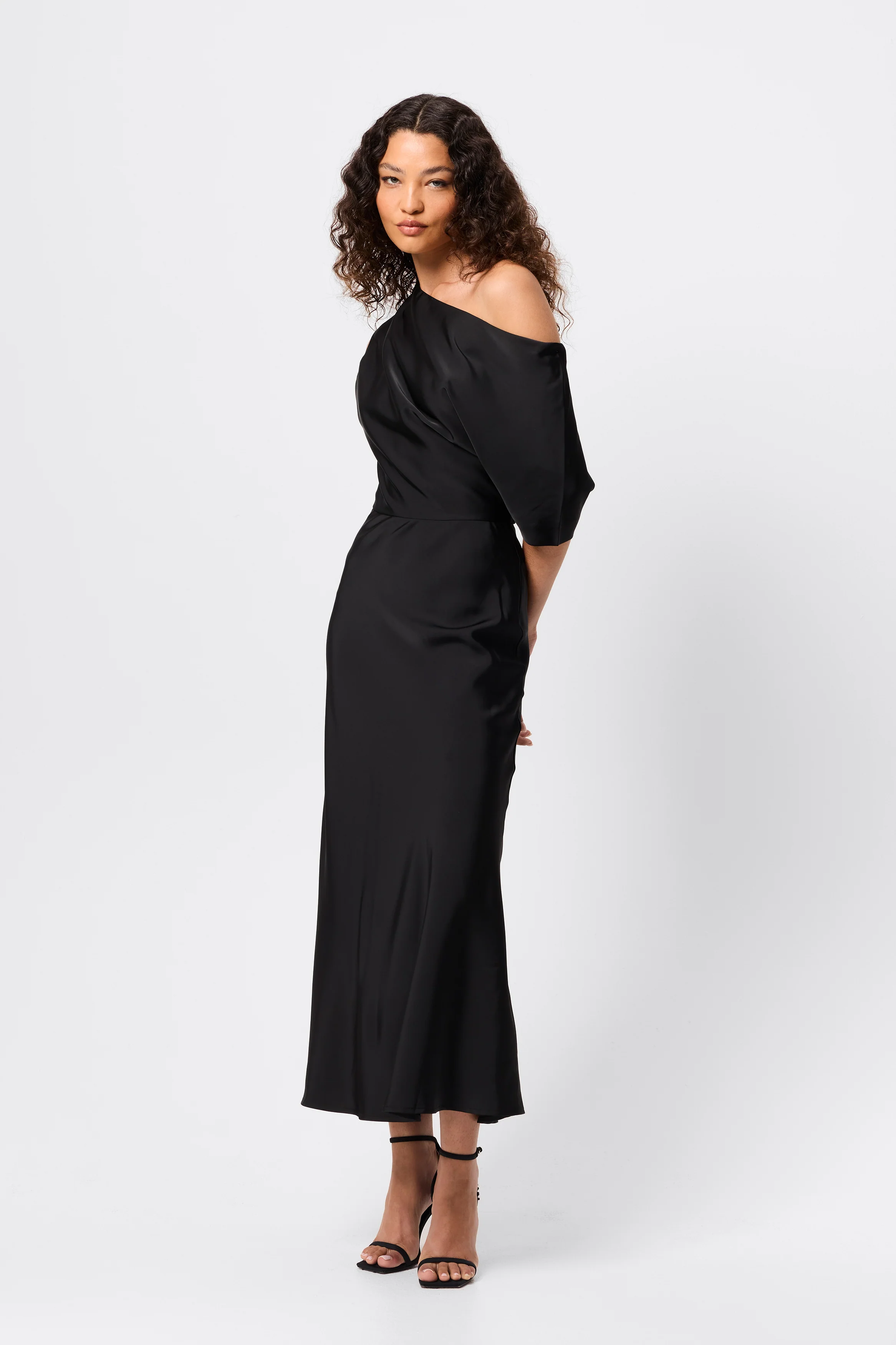 Love In The Dark Midi Dress - Image 5