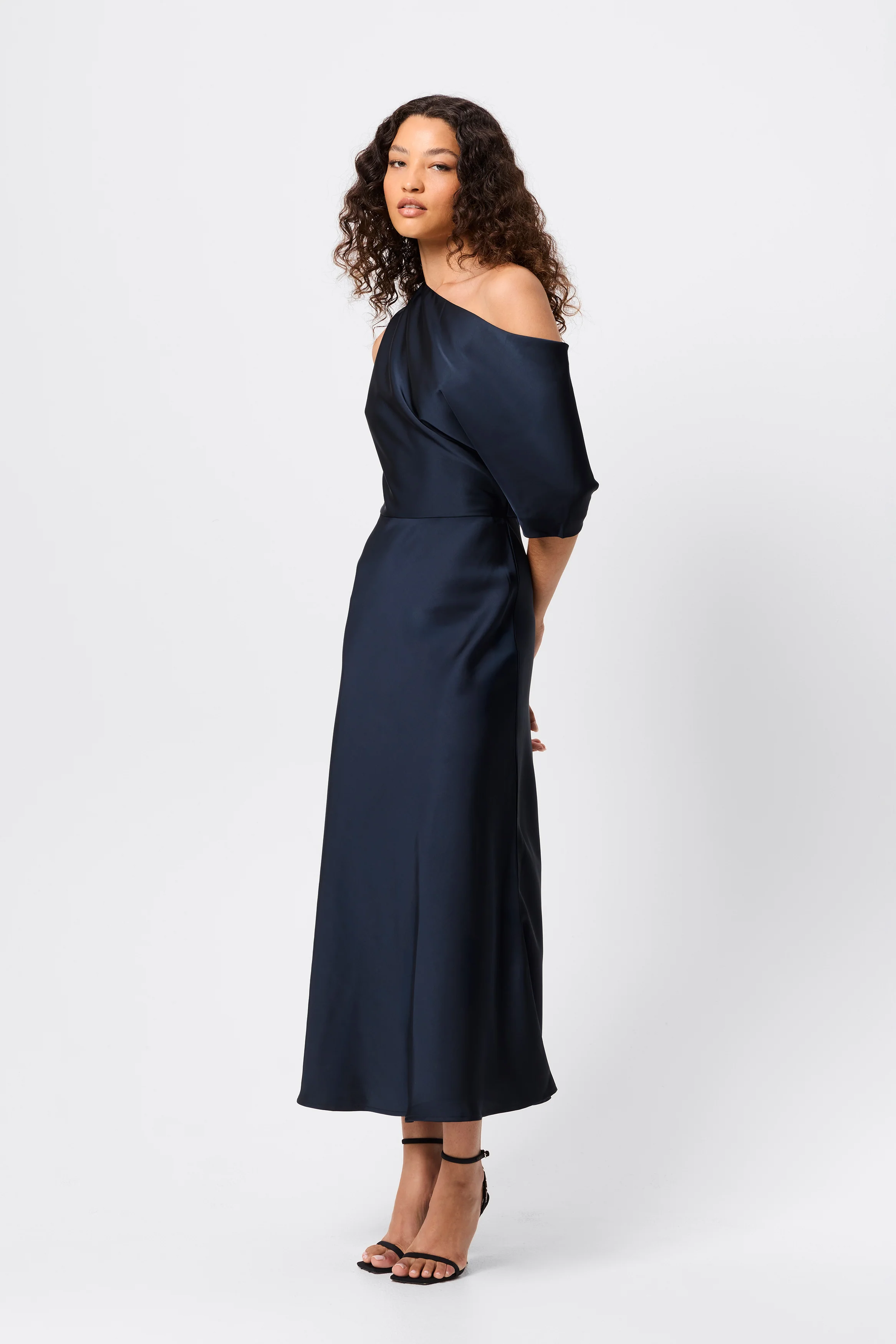 Love In The Dark Midi Dress - Image 5