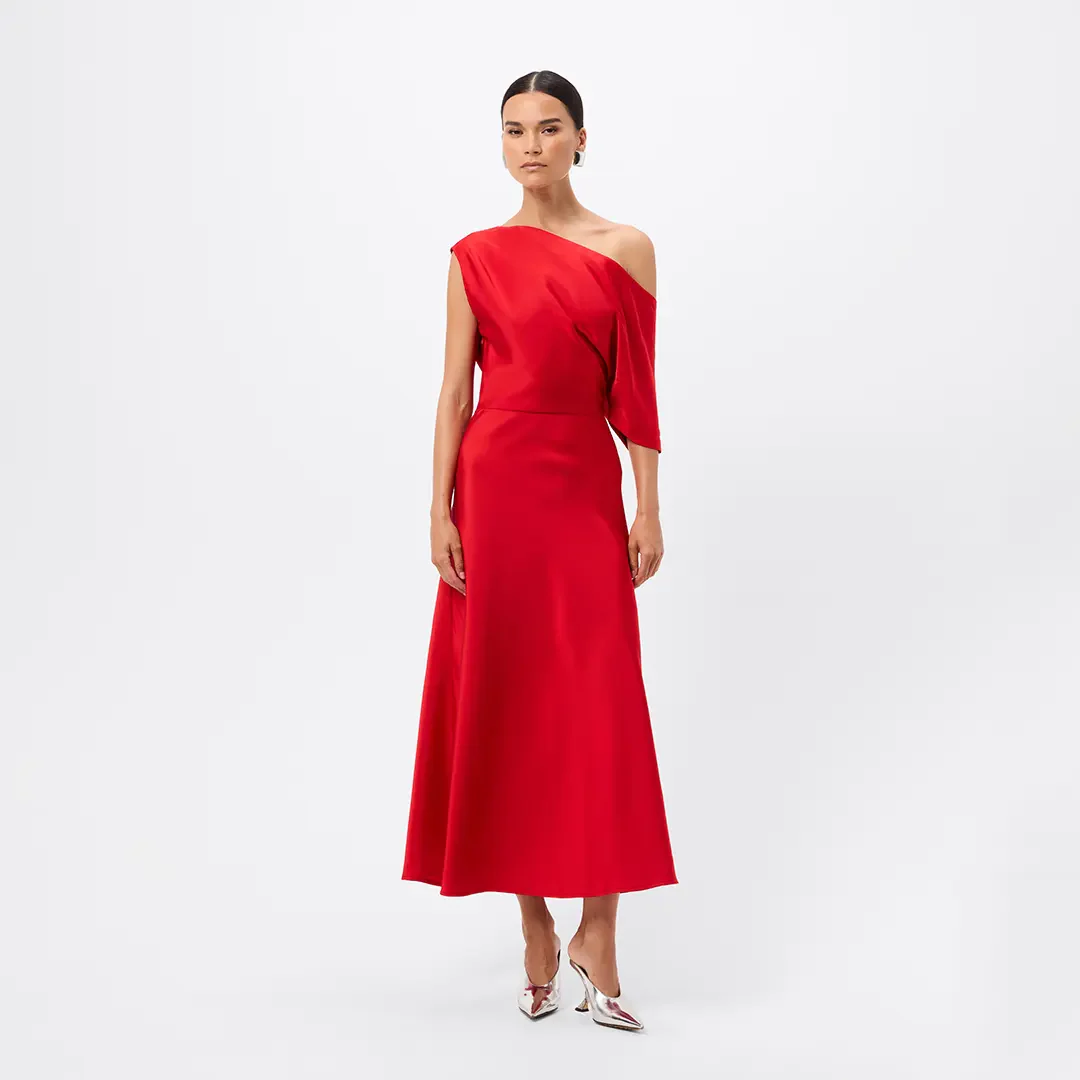 Love In The Dark Midi Dress - Image 8