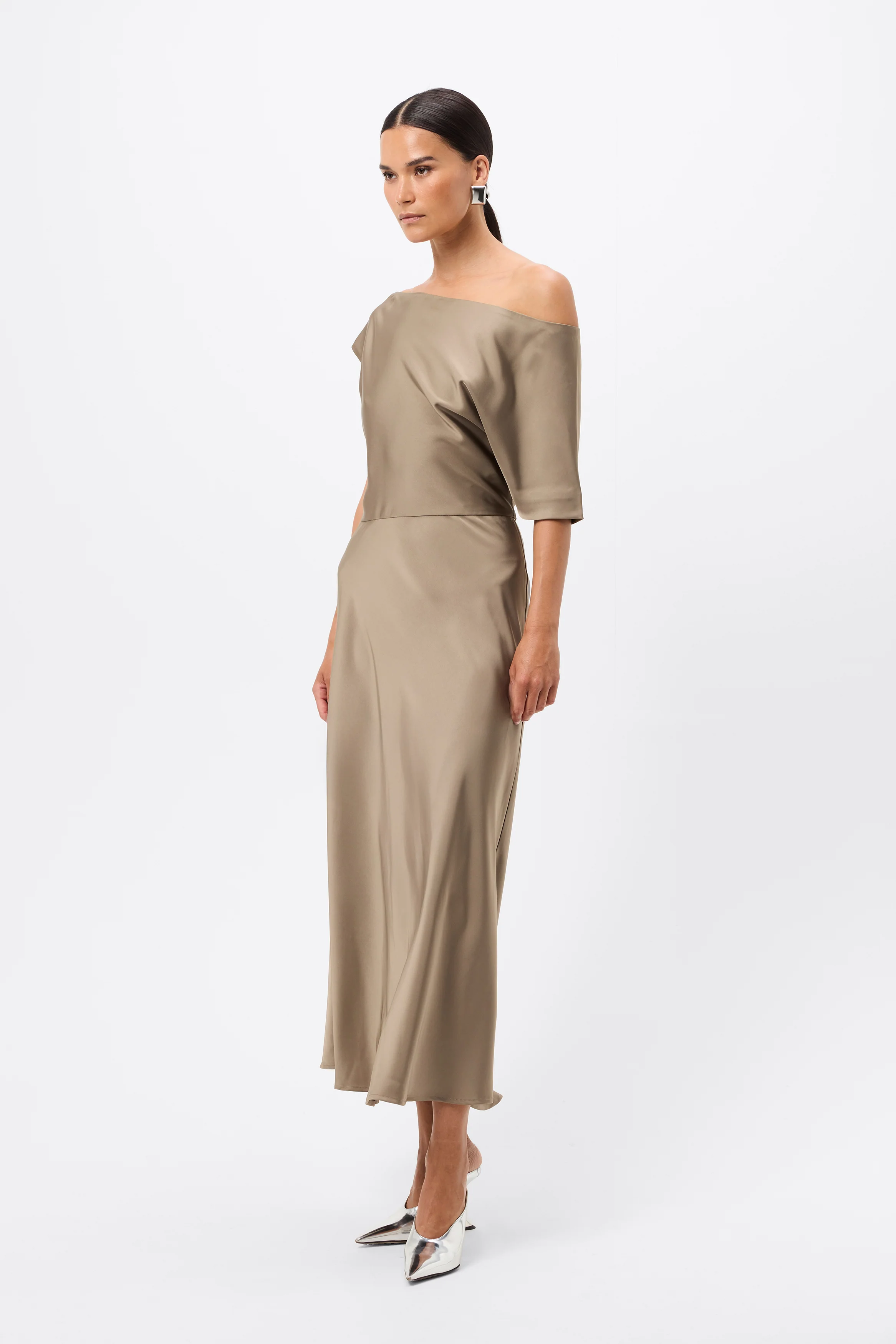 Love In The Dark Midi Dress - Image 5