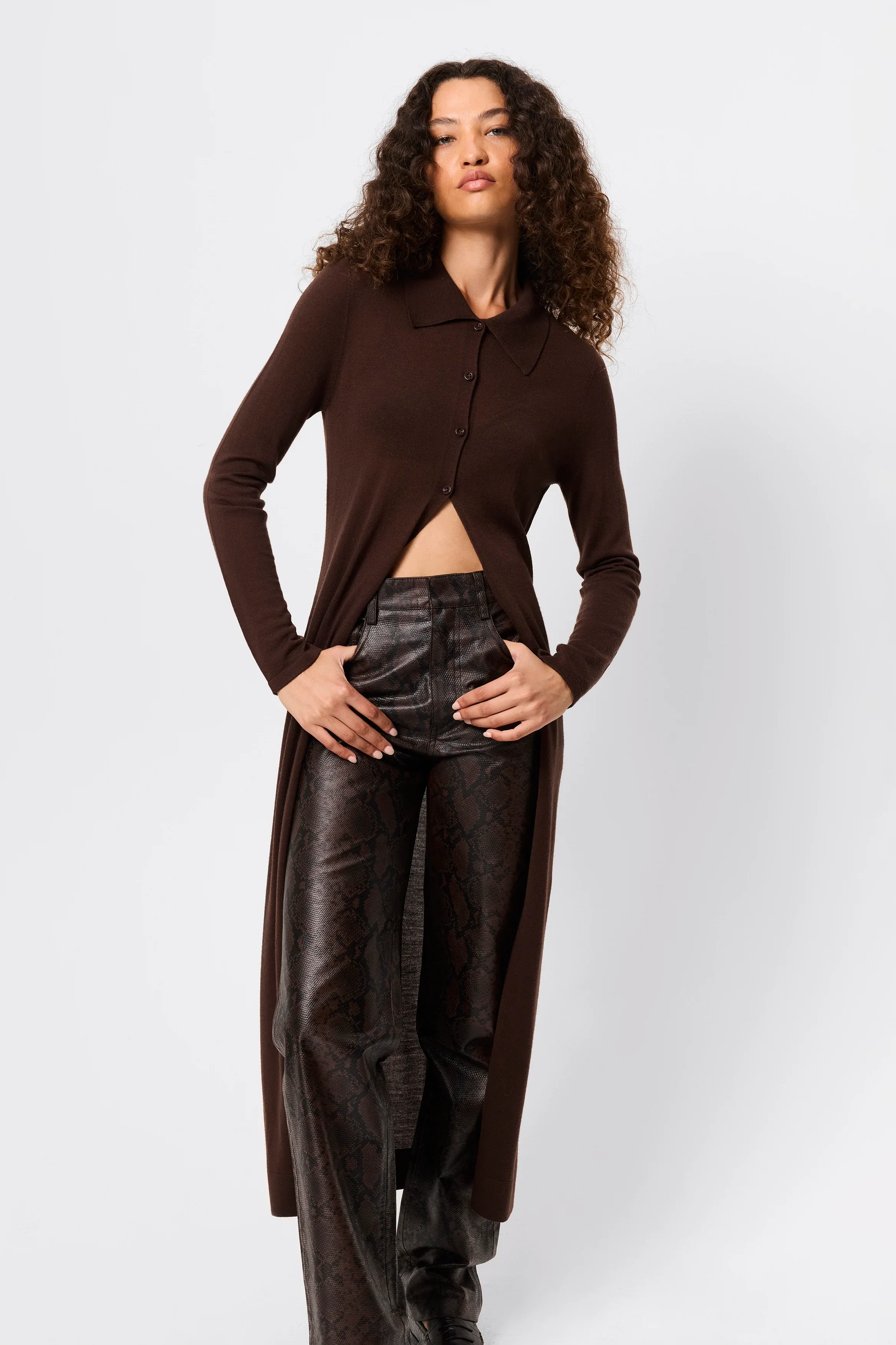 Maine Longline Merino Cardigan - Image 4