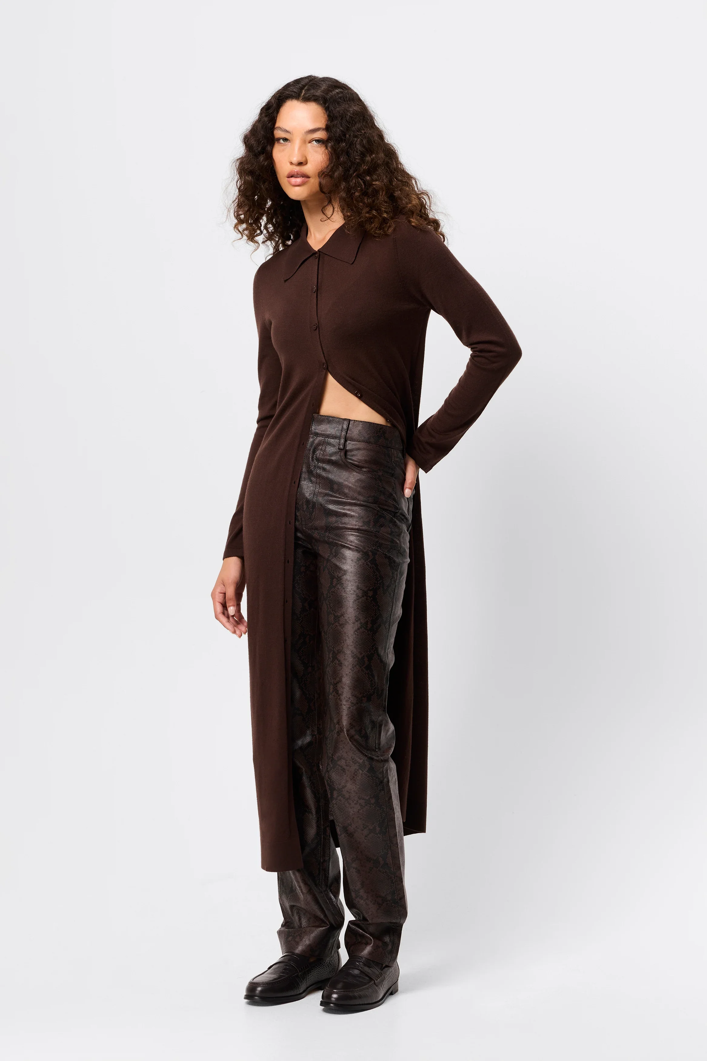 Maine Longline Merino Cardigan - Image 6
