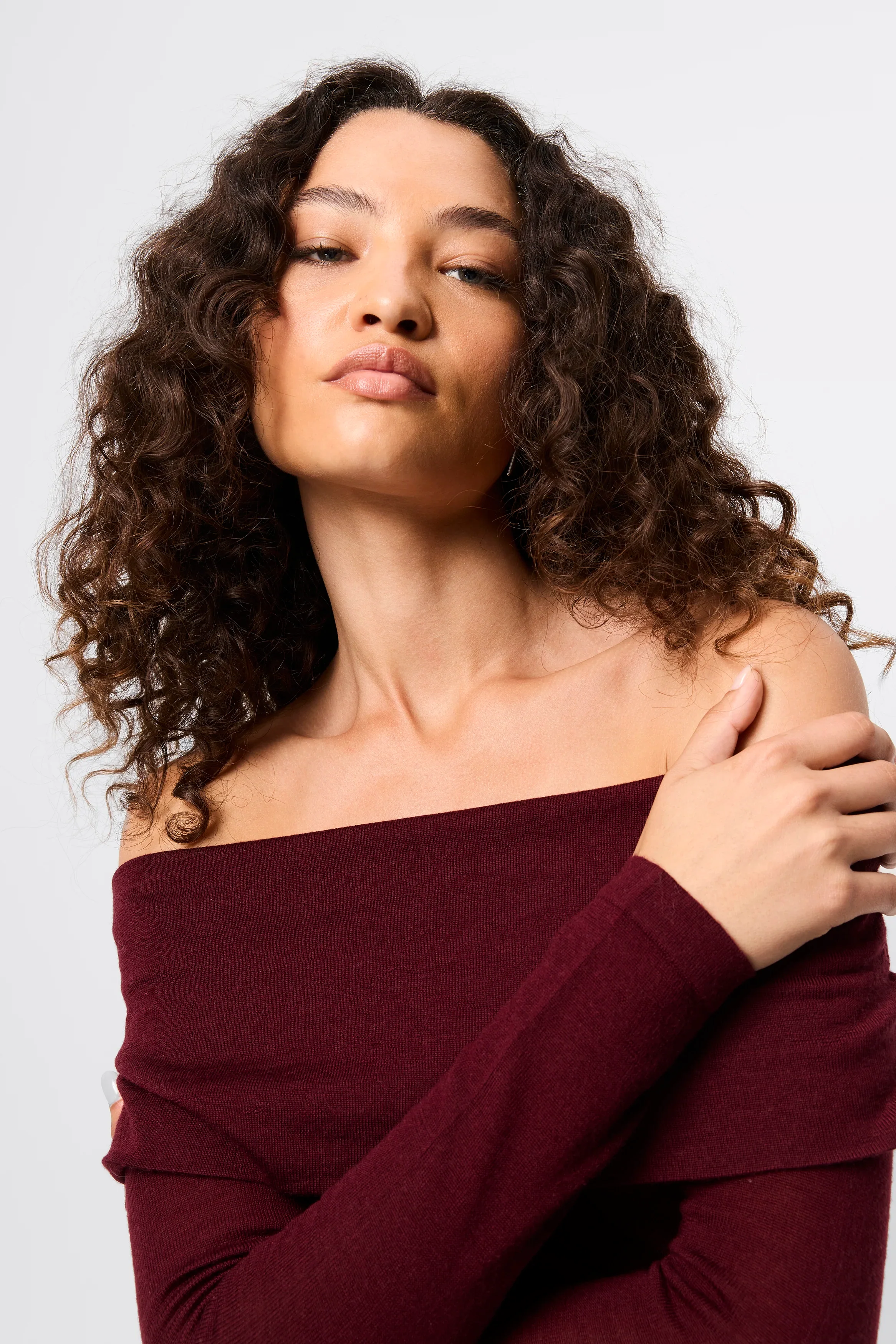 Maine Off Shoulder Merino Top - Image 5
