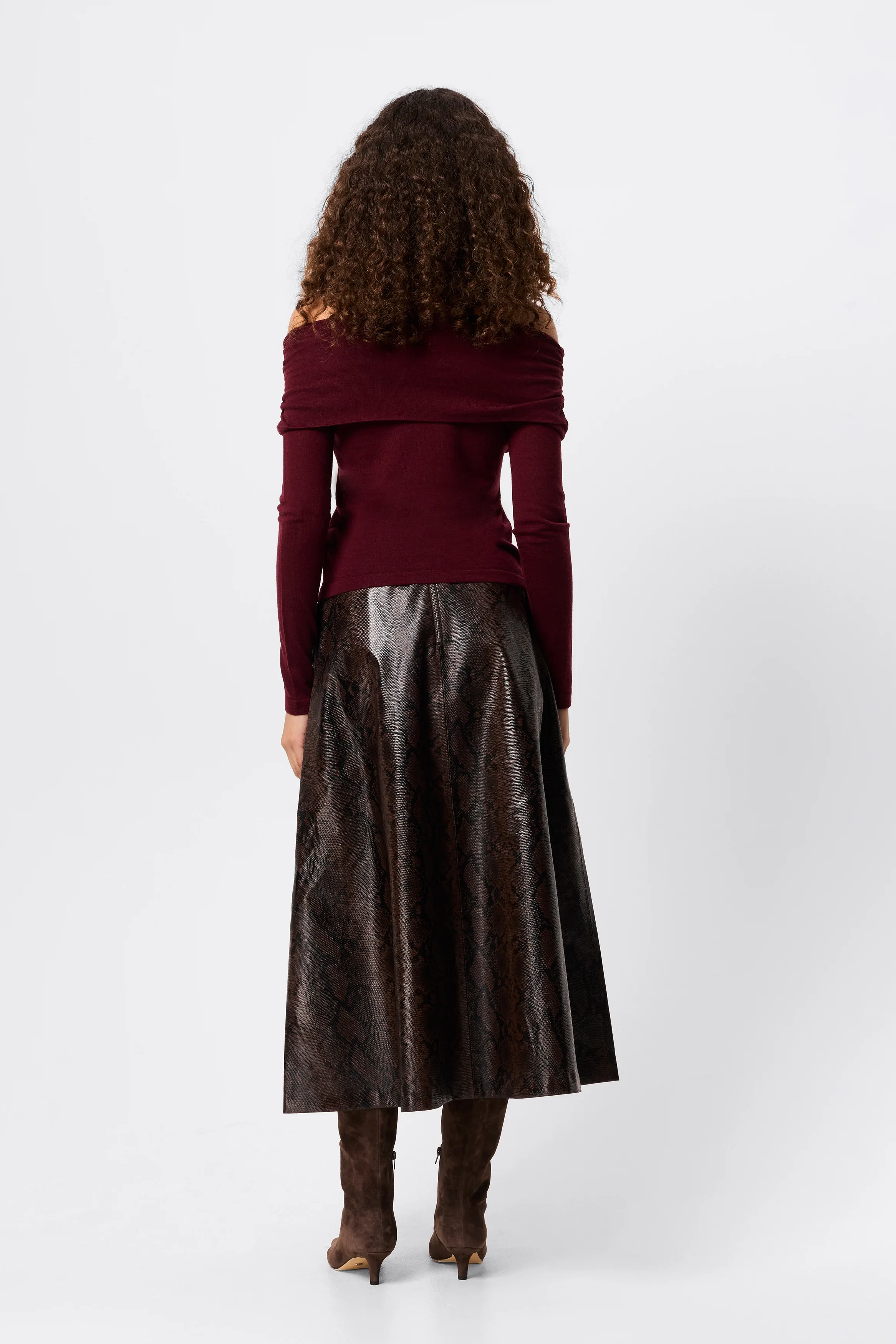 Maine Off Shoulder Merino Top - Image 6