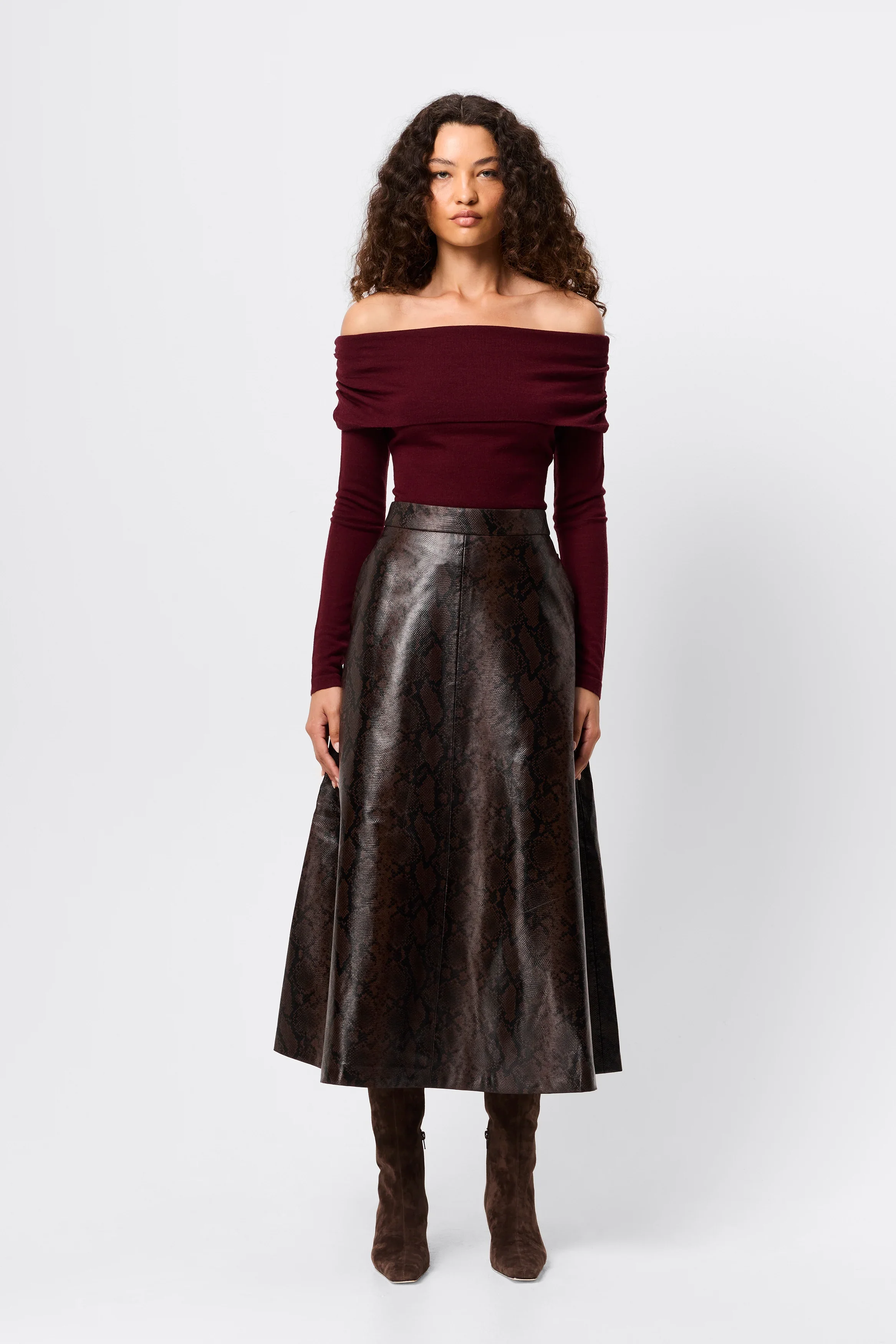 Maine Off Shoulder Merino Top - Image 7