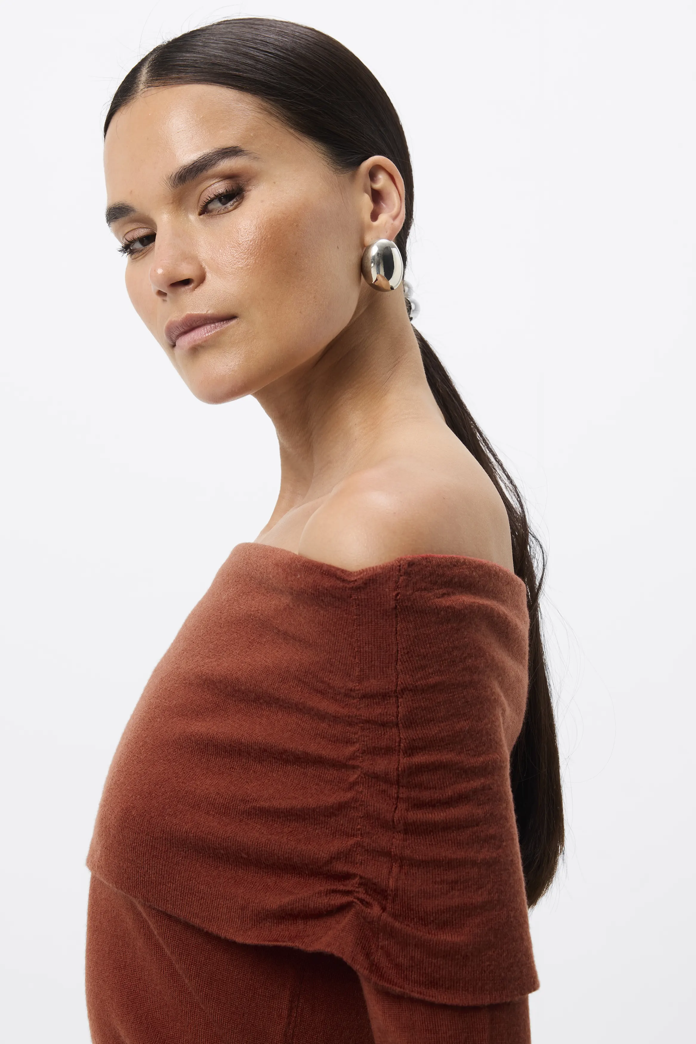 Maine Off Shoulder Merino Top - Image 4