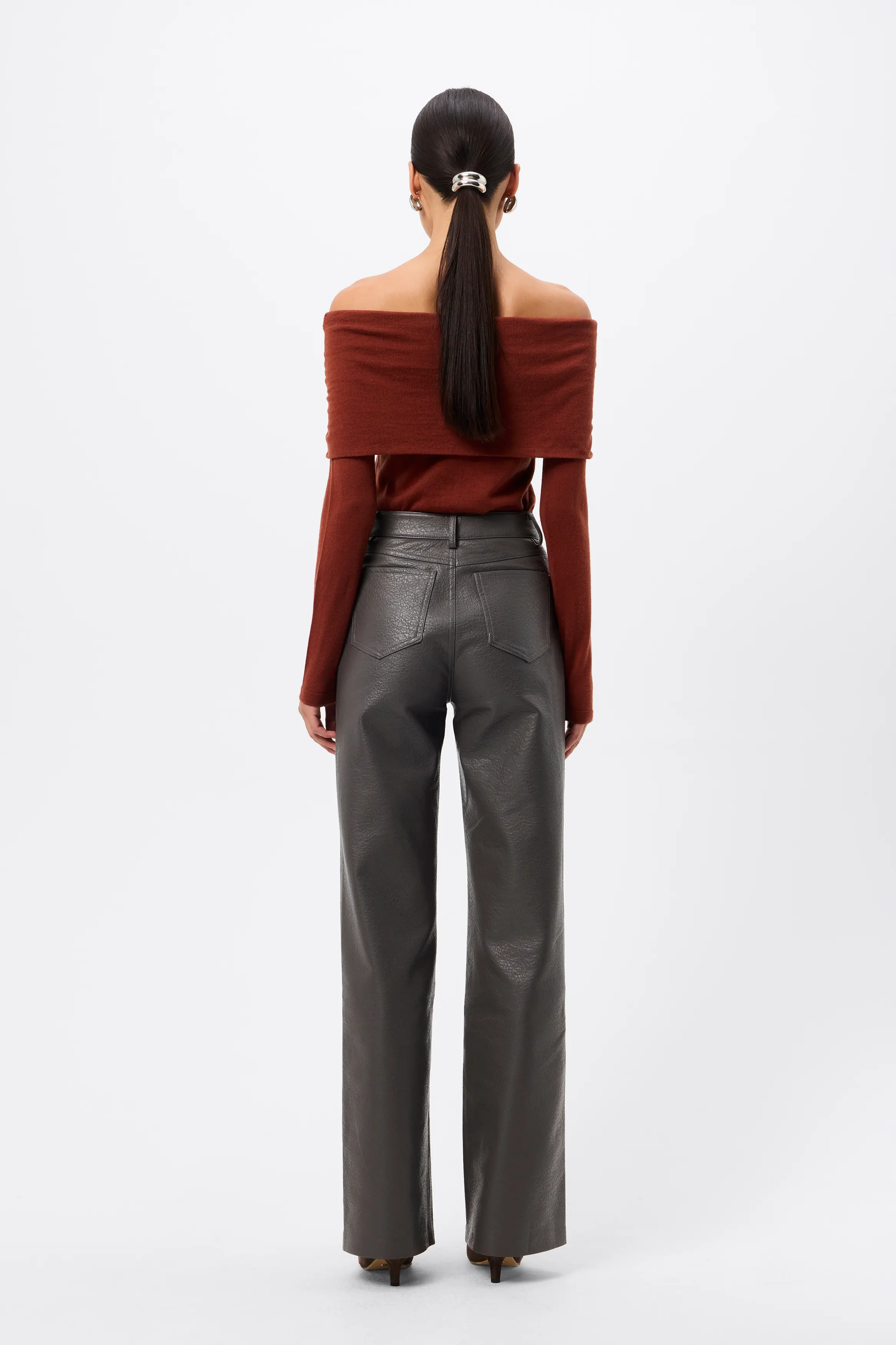 Maine Off Shoulder Merino Top - Image 7