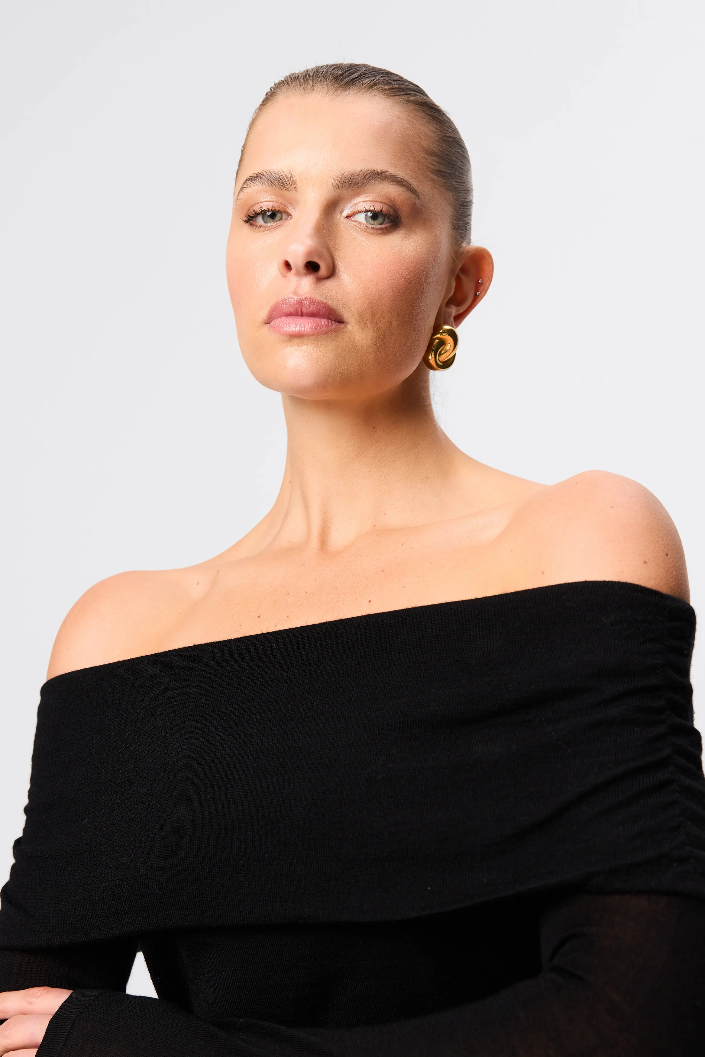 Maine Off Shoulder Merino Top - Image 5