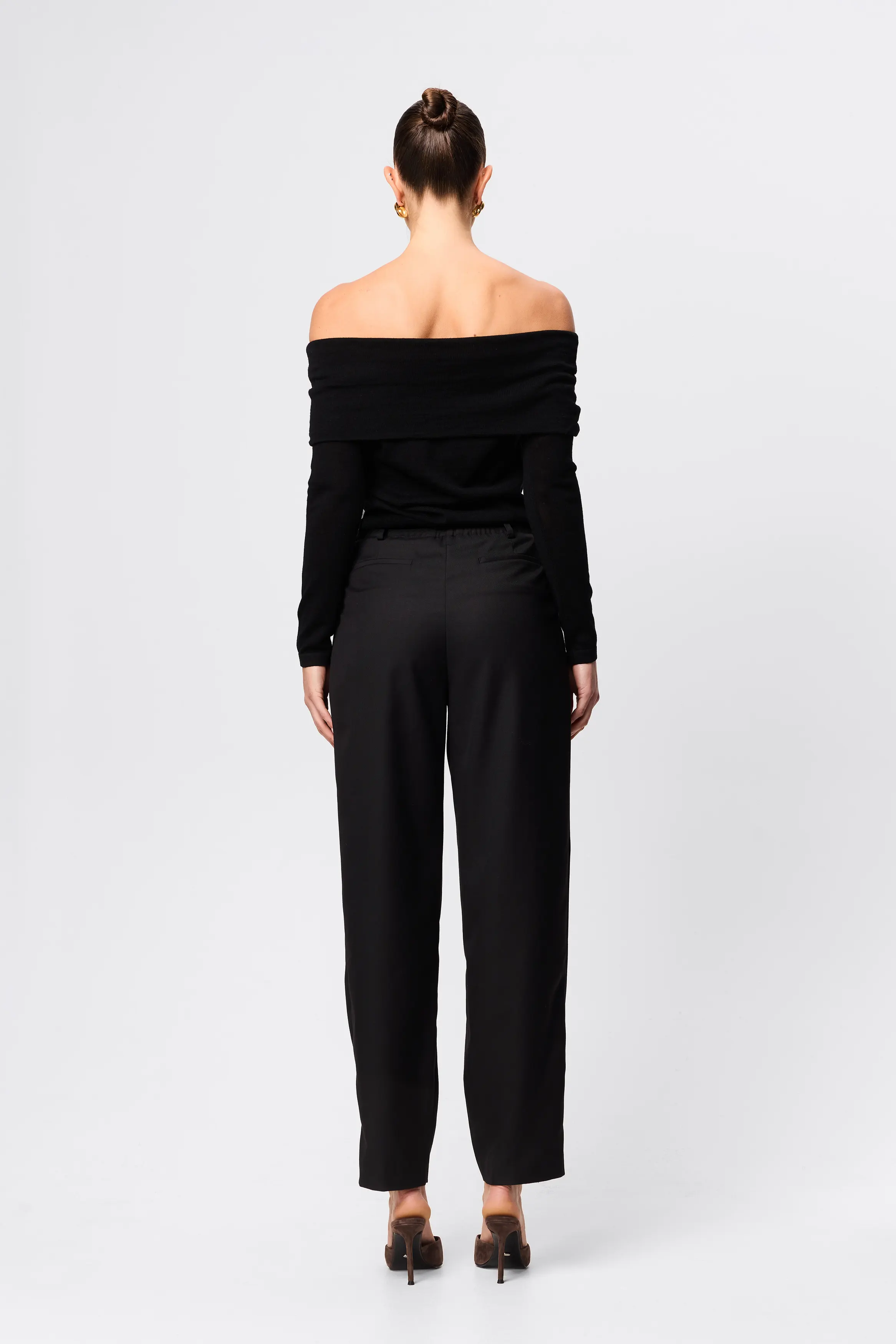 Maine Off Shoulder Merino Top - Image 7