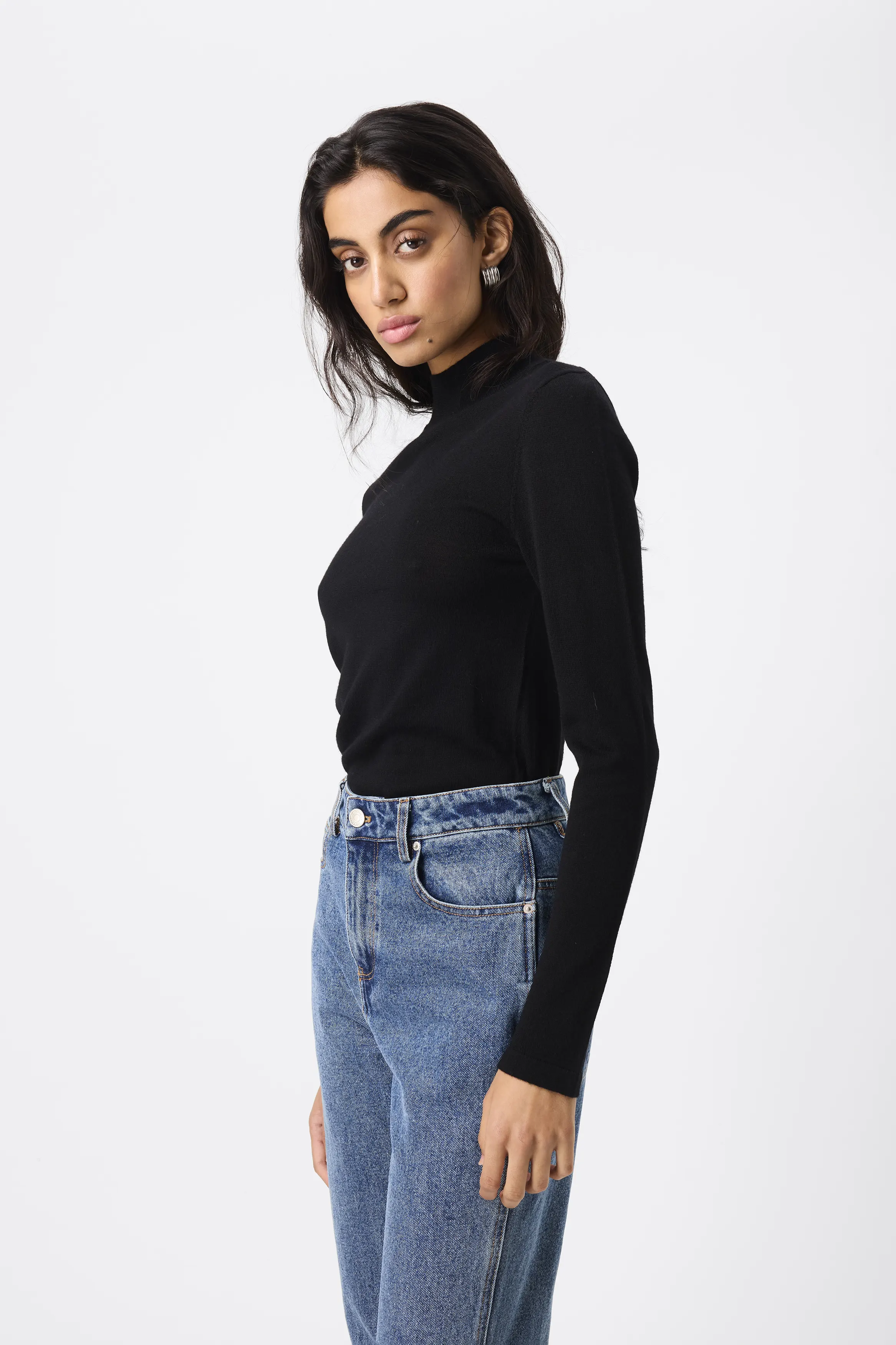 Maine Turtleneck Merino Top - Image 4