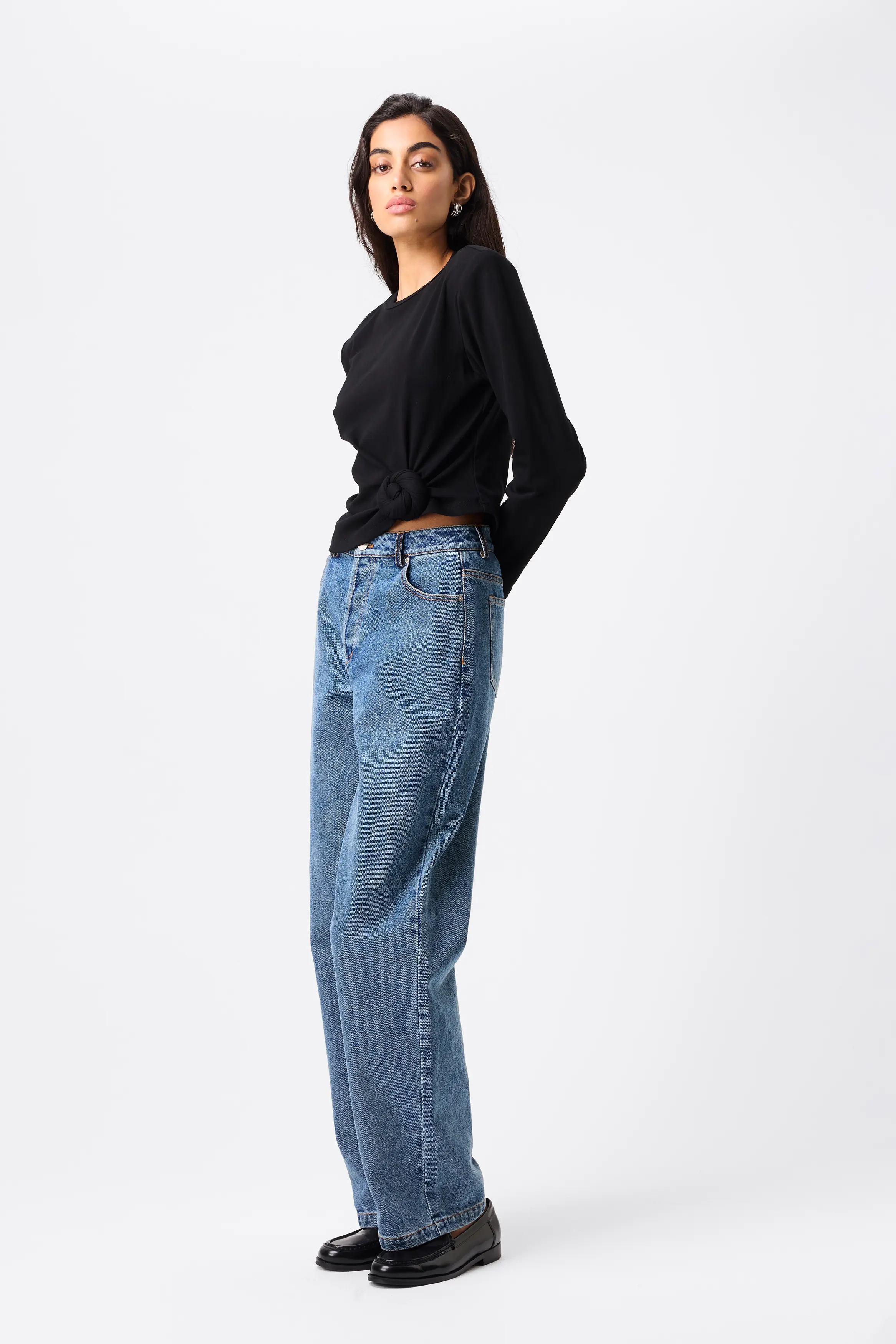 Tied & True Long Sleeve Top - Image 3