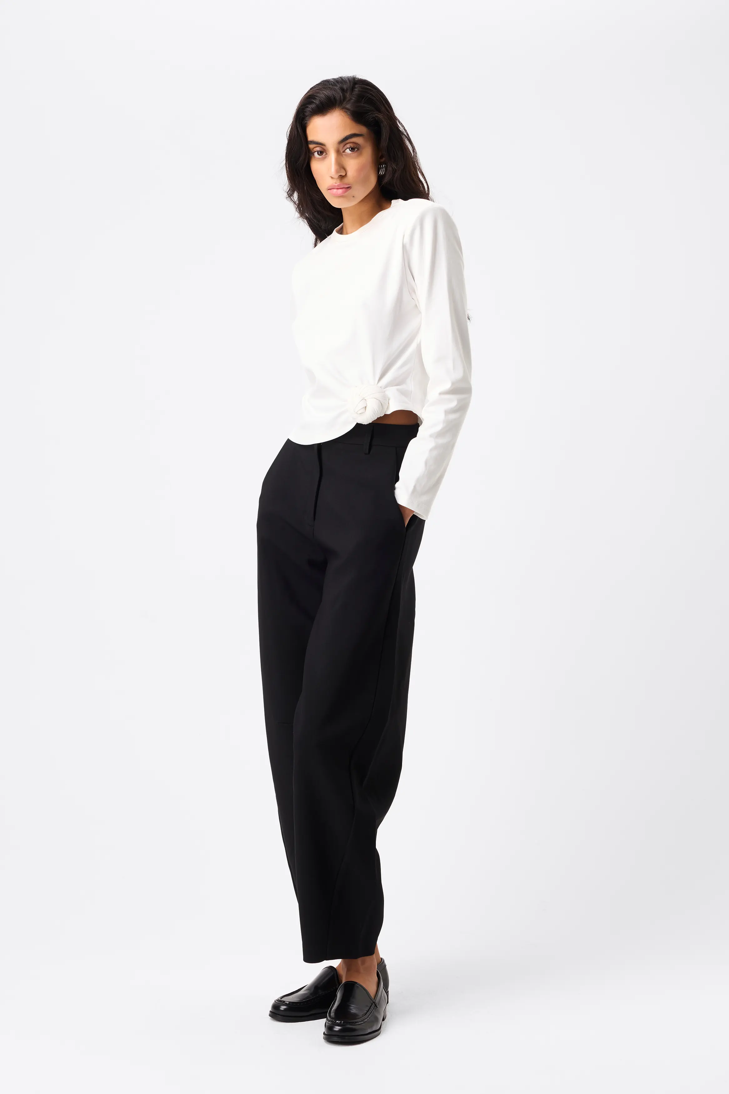 Tied & True Long Sleeve Top - Image 3
