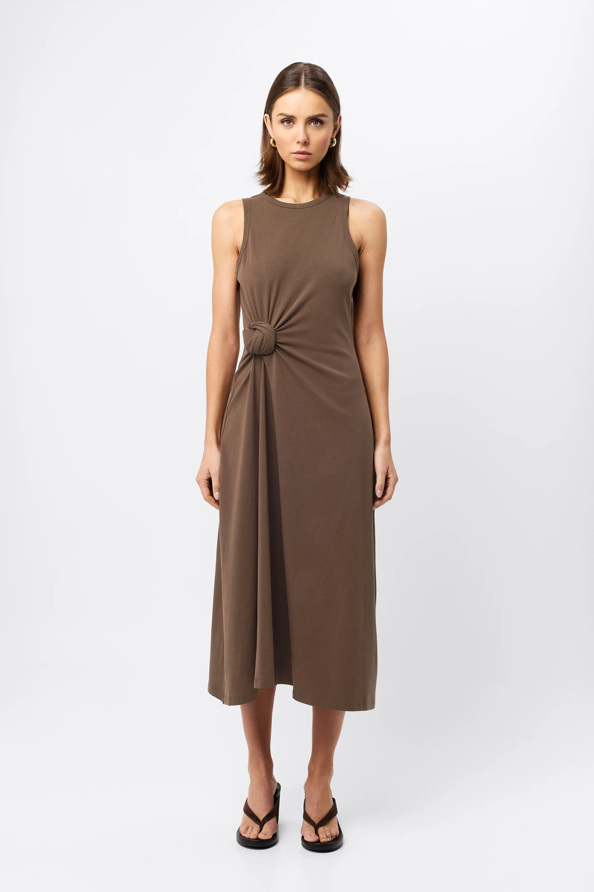 Tied & True Midi Dress - Image 4